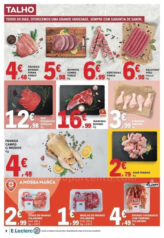 Antevisão Folheto E-LECLERC Promoções de 23 a 29 julho